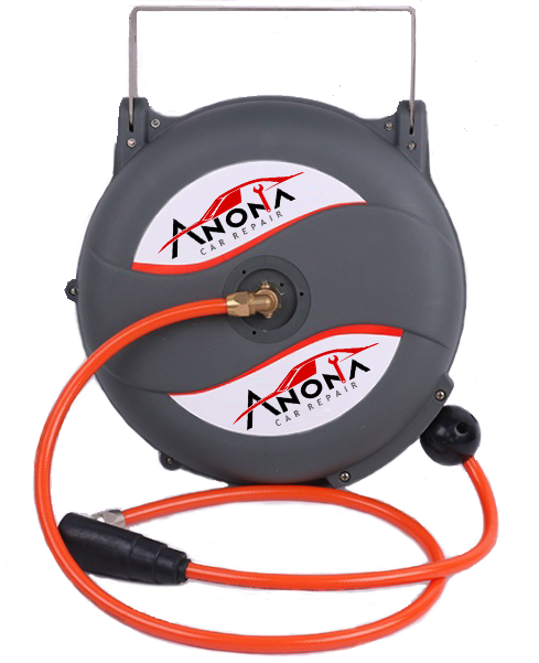 Buffalo Tools AHAR100 Retractable Air Hose Reel with Auto Rewind