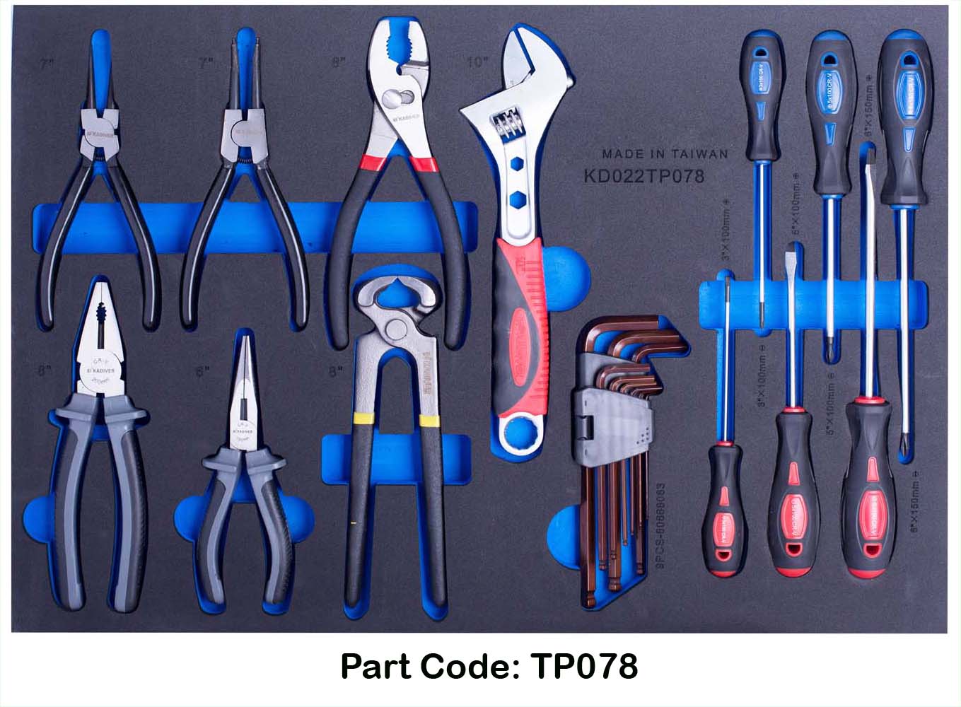 Car repair tools set is very important for any worker. - 078